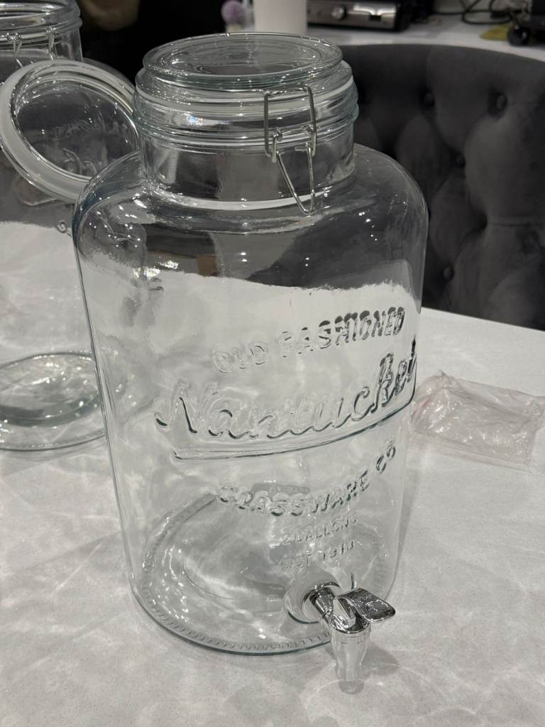 Glass Jars Dispensers 8L (x2)
