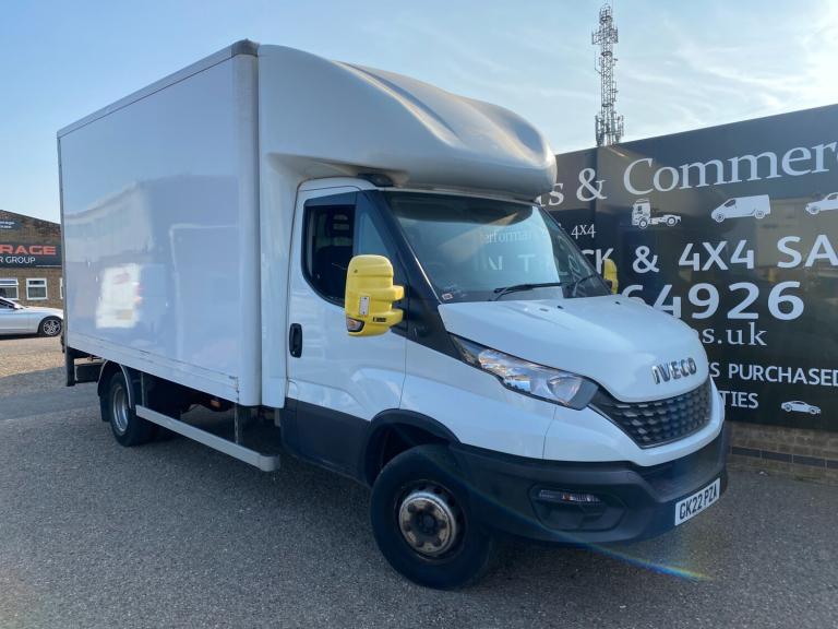 2022 Iveco Daily 70C18 3.0 TD 180 BHP 8 SPEED AUTOMATIC 4.1M LUTON BOX VAN 121K 7.2T AIRCON  Luto...