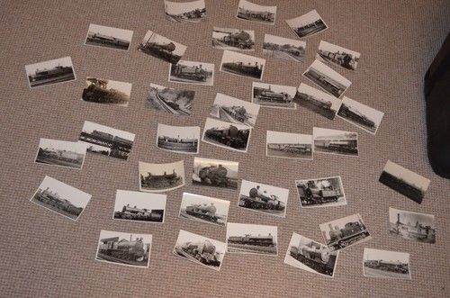 consider swap?  LOT vintage Postcard of Train/Engine (Real Photographs Co Ltd )