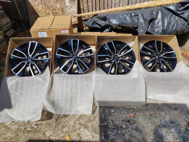 Genuine Honda 18 inches" Alloy Wheels Set of 4 – Brand New