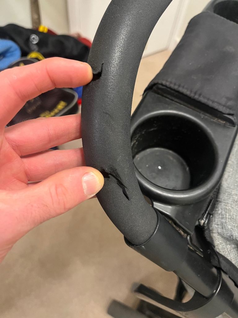 Black Grey Joie Pram Stroller