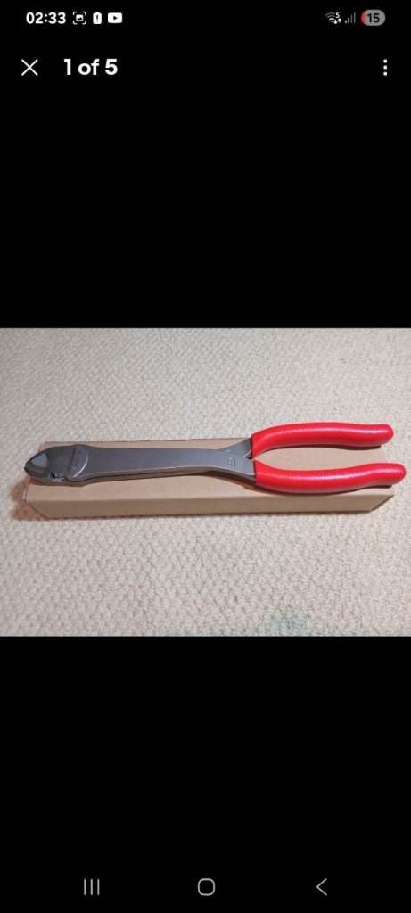 Snap on long side cutters *NEW*