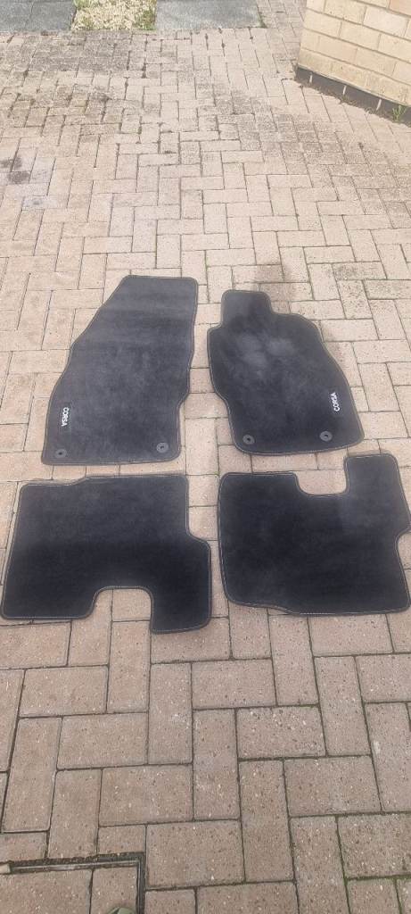 Genuine Vauxhall Corsa D 2007 - 2014 carpet mats