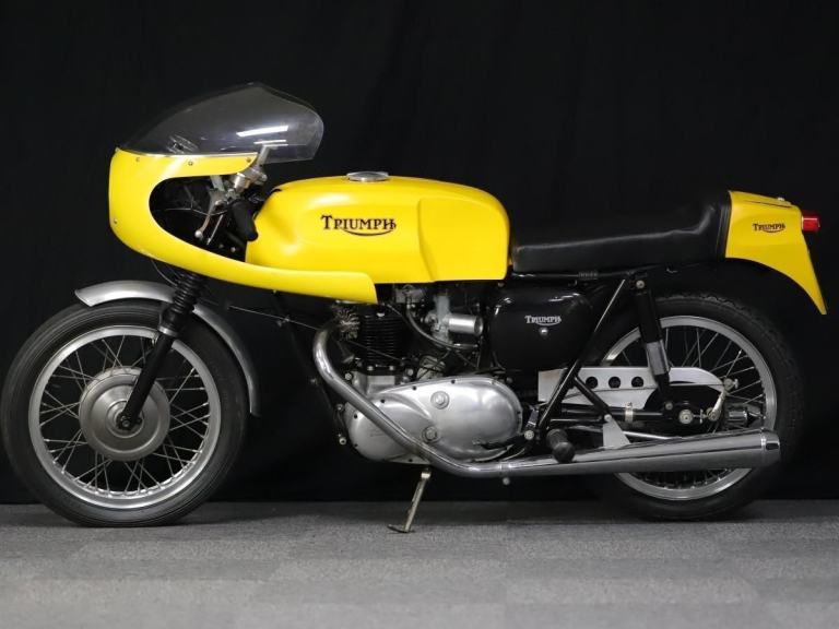 1961 Triumph Thunderbird 650 Dunstall Cafe Racer Matching Numbers Fully Resto...