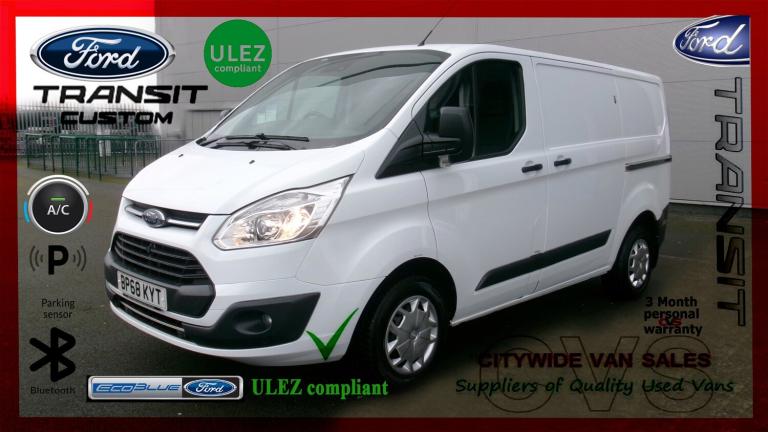 2019 Ford Transit Custom 2.0 TDCi 105ps Low Roof Trend Van PANEL VAN Diesel Manual