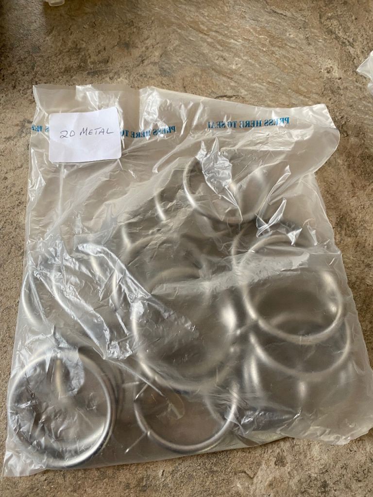 Curtain rings metal 