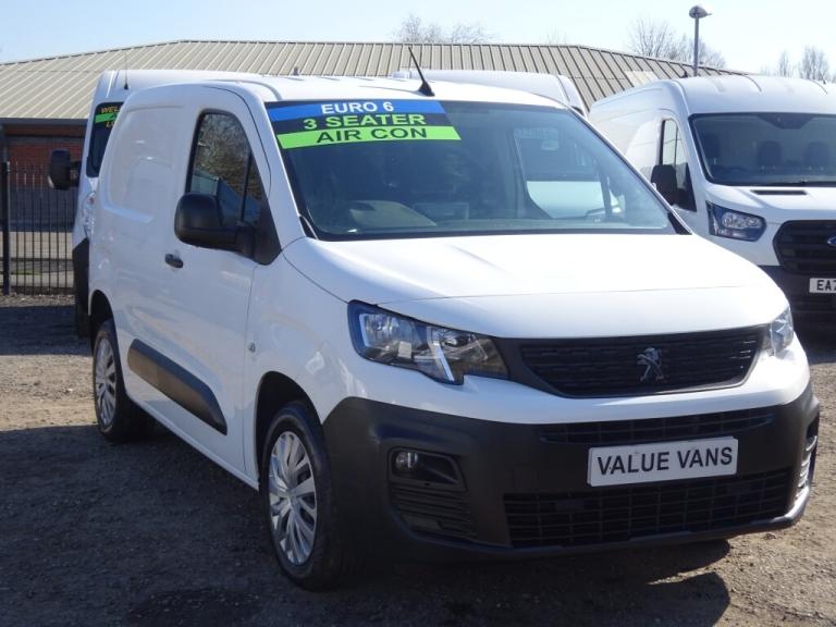 2021 Peugeot Partner 1000 1.5 BlueHDi 100 Professional Van PANEL VAN DIESEL Manual