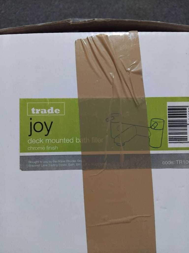 Trade joy deck mounted bath filler tap Chrome finish 
