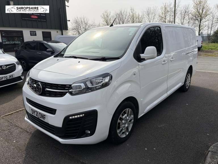 2021 Vauxhall Vivaro 1.5 Turbo D 2900 Sportive Panel Van 5dr Diesel Manual L2 H1 Euro 6 (s/s) (1 ...