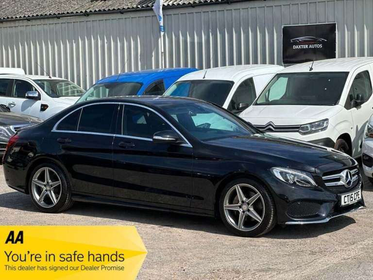 2015 Mercedes-Benz C Class 2.0 C200 AMG Line 7G-Tronic+ Euro 6 (s/s) 4dr SALOON Petrol Automatic