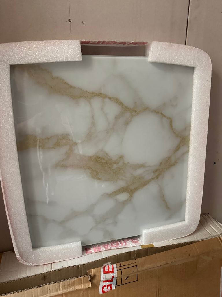 glass cooker splash back 