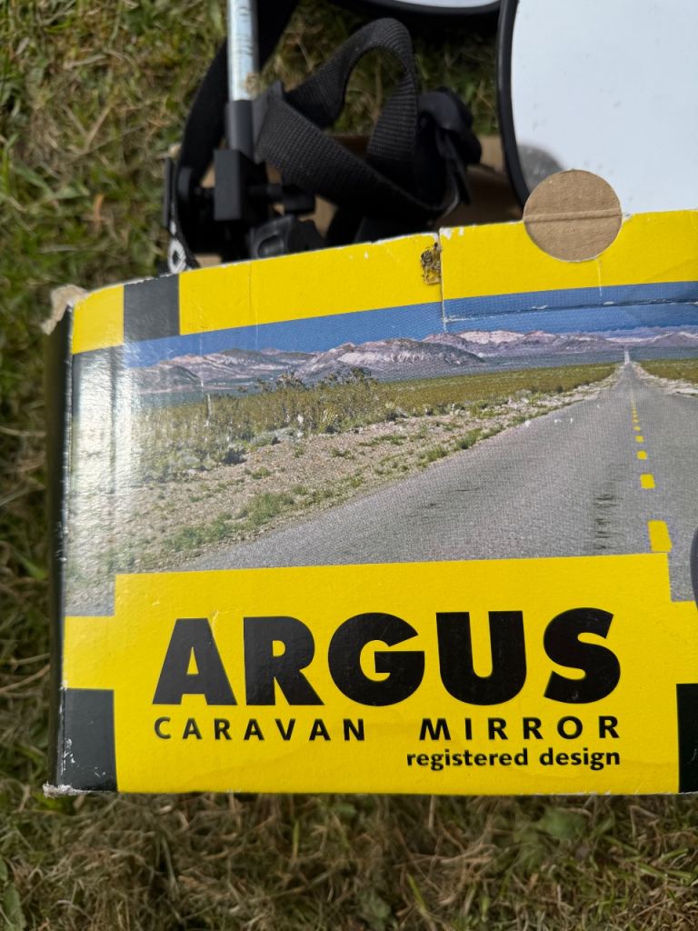 Argus caravan towing mirrors. 