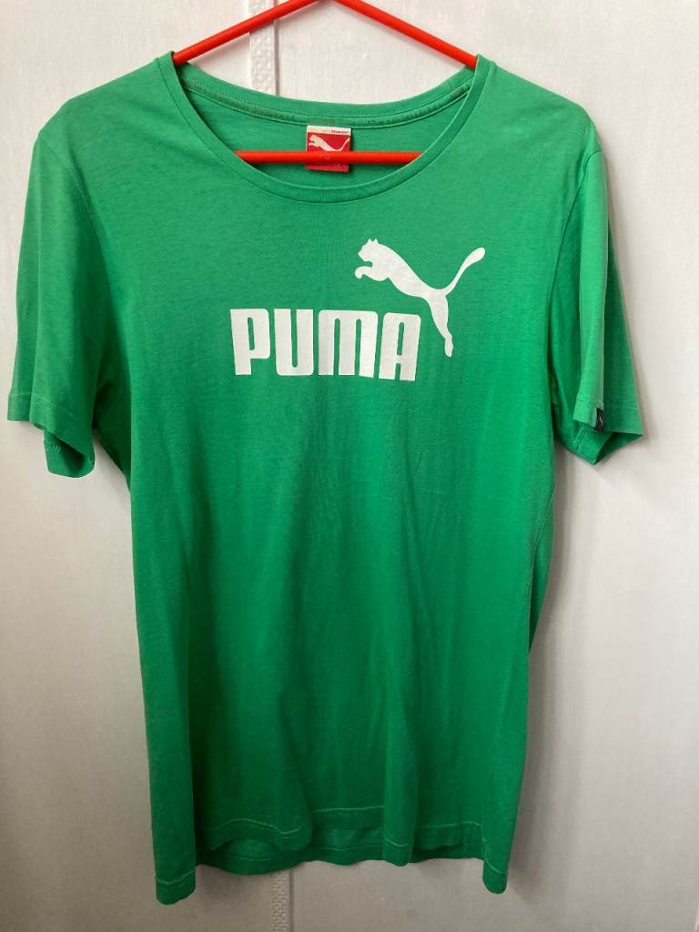 Green Puma tee t-shirt – post or collect