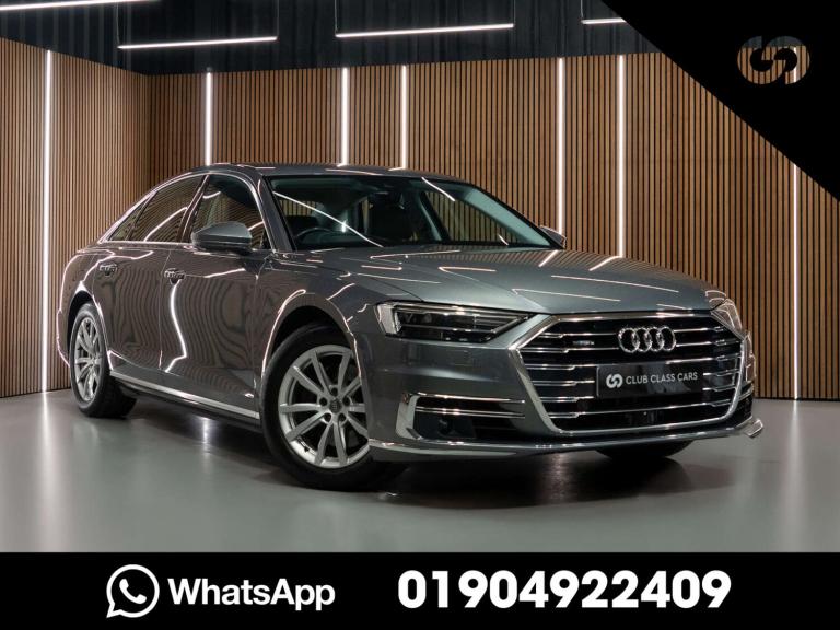 2019 Audi A8 3.0 TDI V6 50 Saloon 4dr Diesel Tiptronic quattro Euro 6 (s/s) (286 ps) WIT Saloon D...