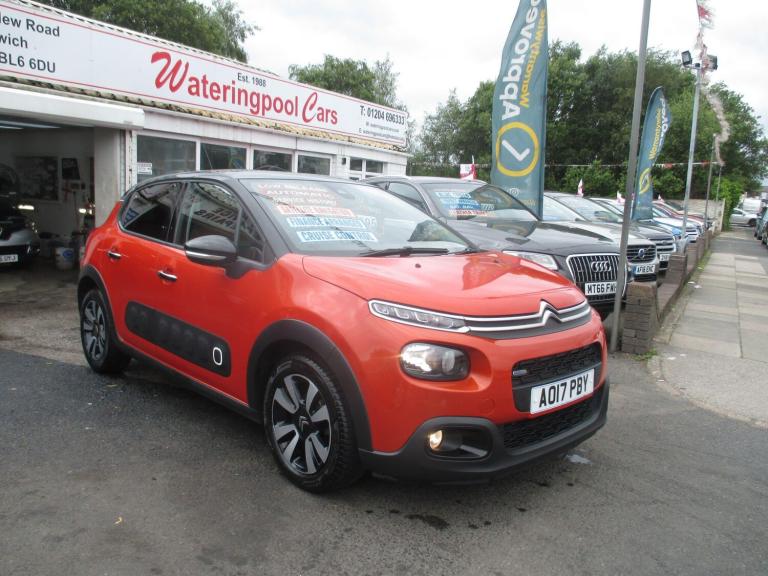2017 Citroen C3 1.2 PureTech Flair EAT6 Euro 6 (s/s) 5dr HATCHBACK Petrol Automatic
