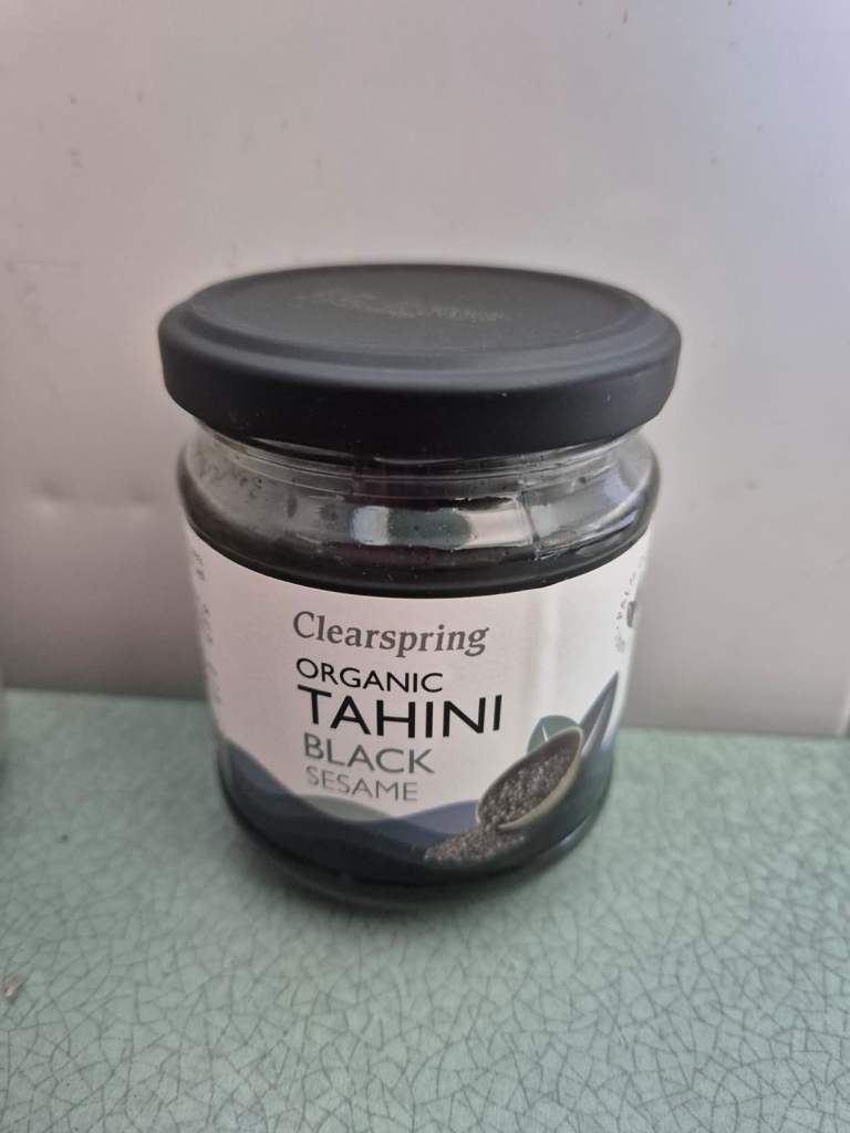 Unopened Clearspring ORGANIC Tahini Black - End Nov 2027
