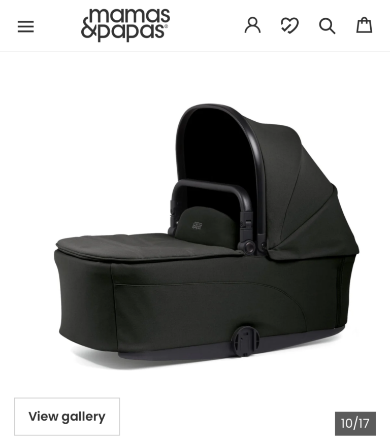 Unopened carry cot for sale
