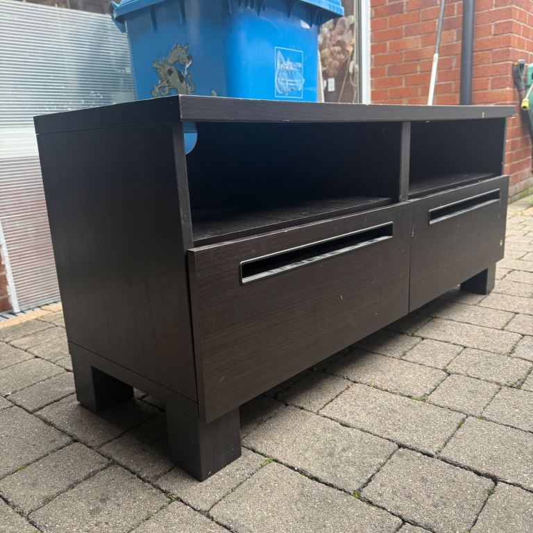 Tv cabinet with 2 drawers