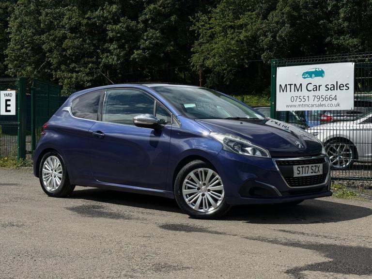 2017 Peugeot 208 1.2 PureTech Allure Hatchback 3dr Petrol Manual Euro 6 (82 ps) Hatchback Petrol ...