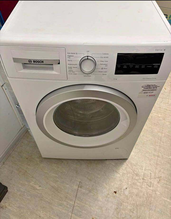 Bosch Washing Machine - White, Good Condition Free Delivery 