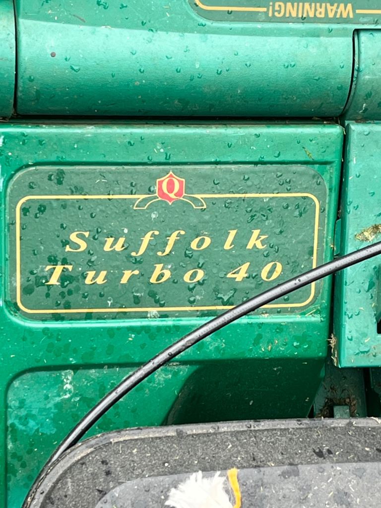 Qualcast Suffolk Turbo 40 Petrol Lawnmower – Good Working Order