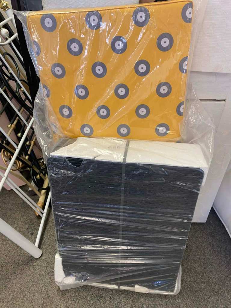 Garden Sun lounger + cushion.  New.  Variety of items available, please check our other adverts.