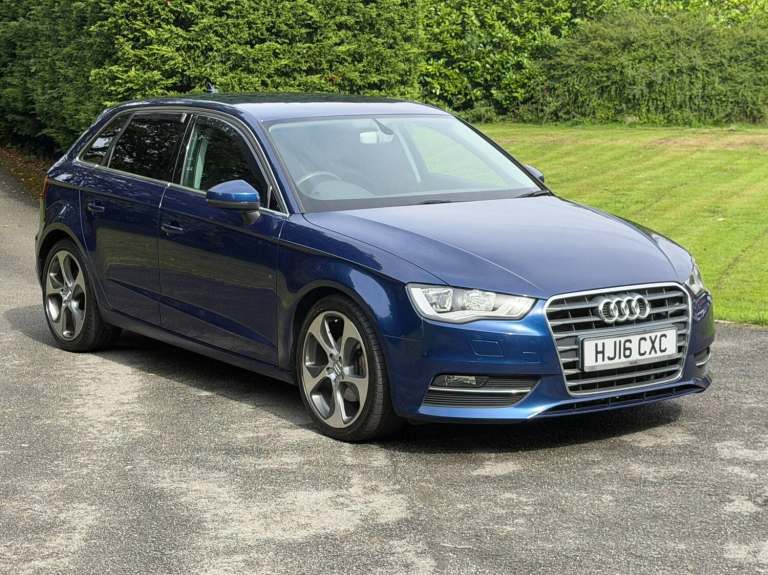 2016 Audi A3 2.0 TDI Sport 5dr [Nav] HATCHBACK DIESEL Manual