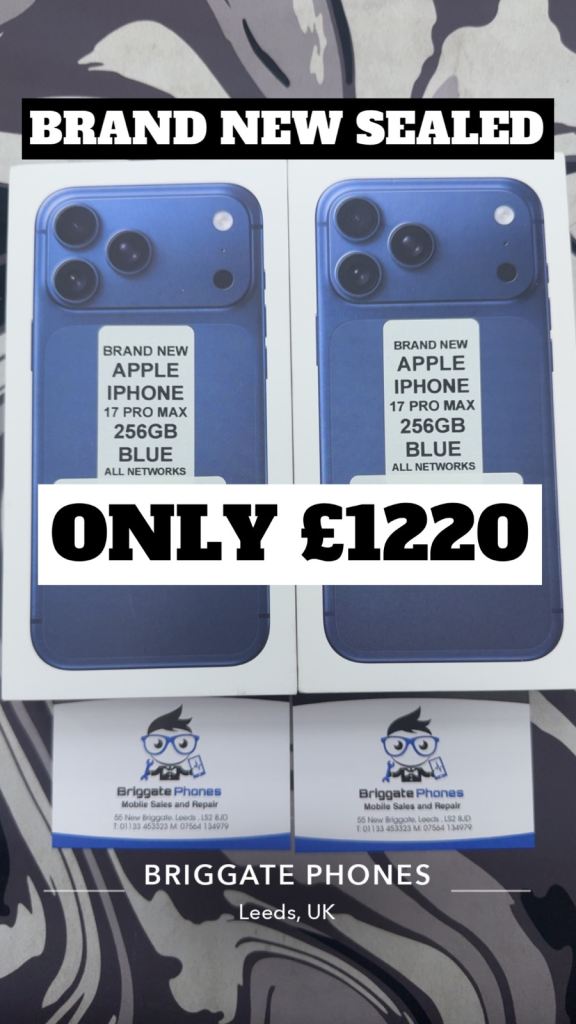 APPLE IPHONE 17 PRO MAX 256GB BRAND NEW SEALED BLUE UNLOCKED ONE YEAR WARRANTY 