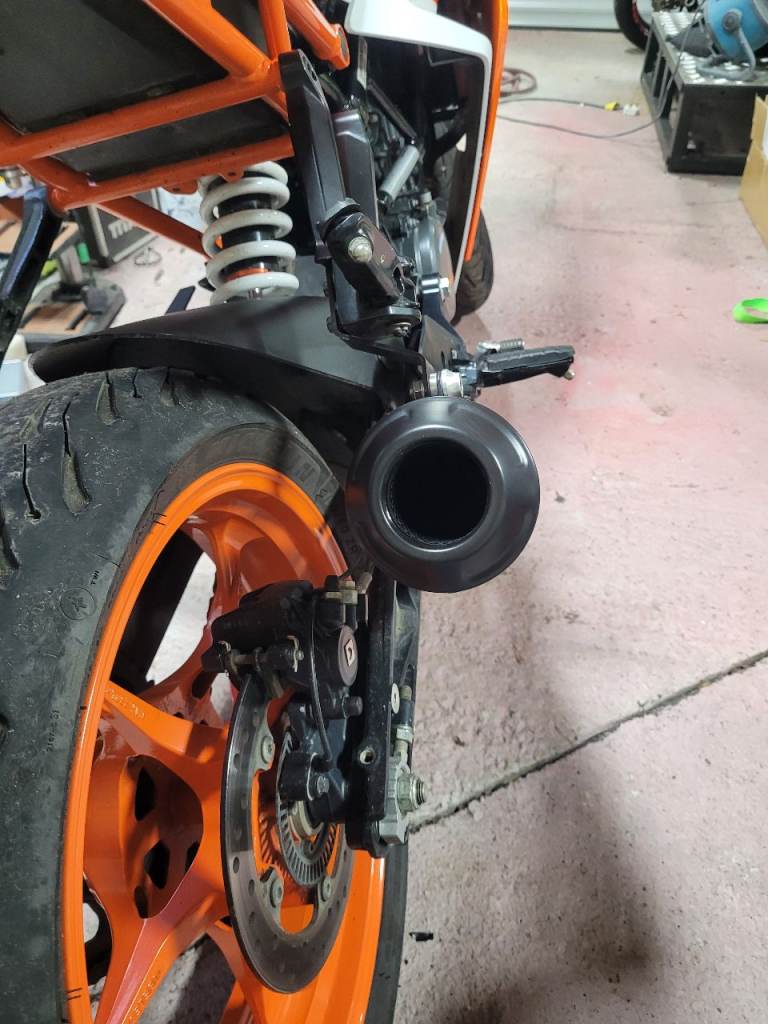 Ktm rc leo vince exhaust