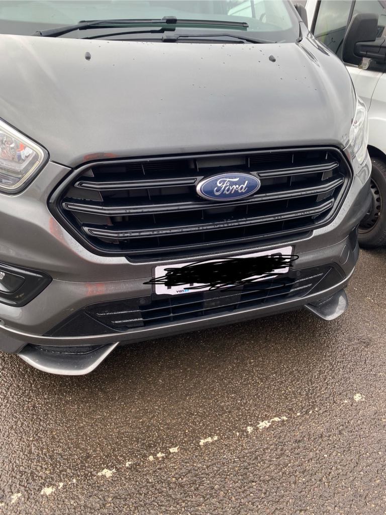 Transit custom grill