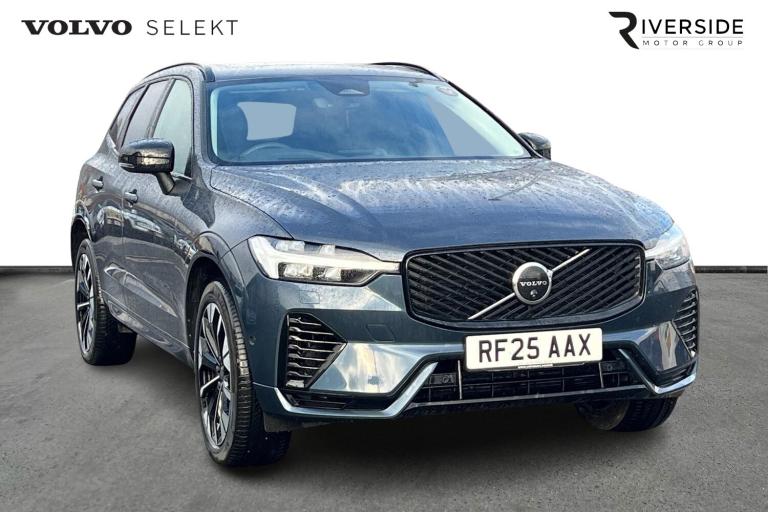 2025 Volvo XC60 Ultra, T8 AWD Plug-in hybrid, Electric/Petrol, Dark Estate Petrol Parallel PHEV A...