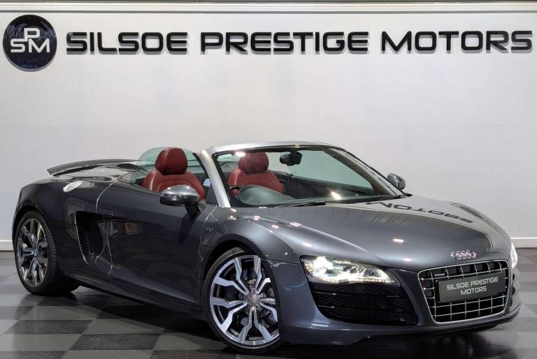 2011 Audi R8 5.2 R8 Spyder Quattro V10 Semi-Auto 4WD 2dr CONVERTIBLE Petrol Automatic