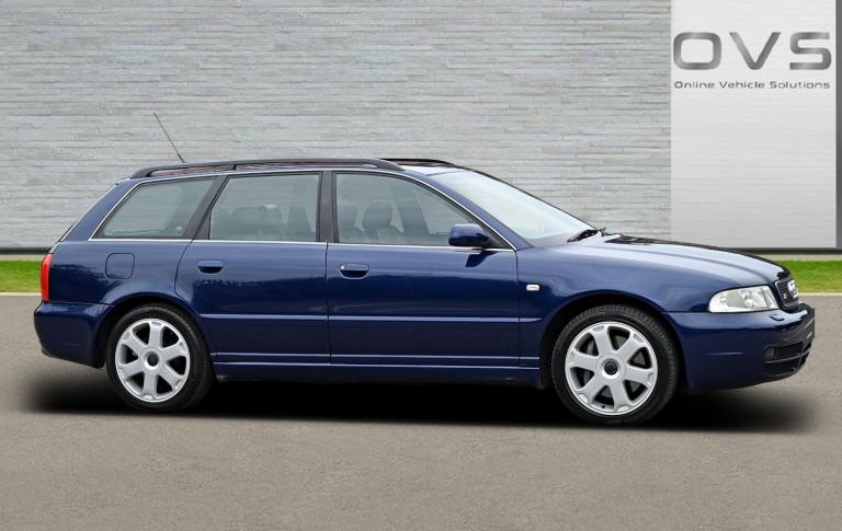 AUDI S4 2.7 [Bi-TURBO] V6 QUATTRO PETROL MANUAL 5DR AVANT/ESTATE 2000 [W] BLUE