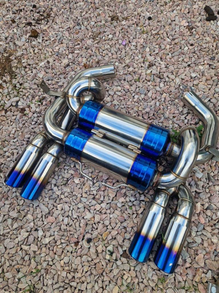 Bmw m3 e92 tituim stainless exhaust 