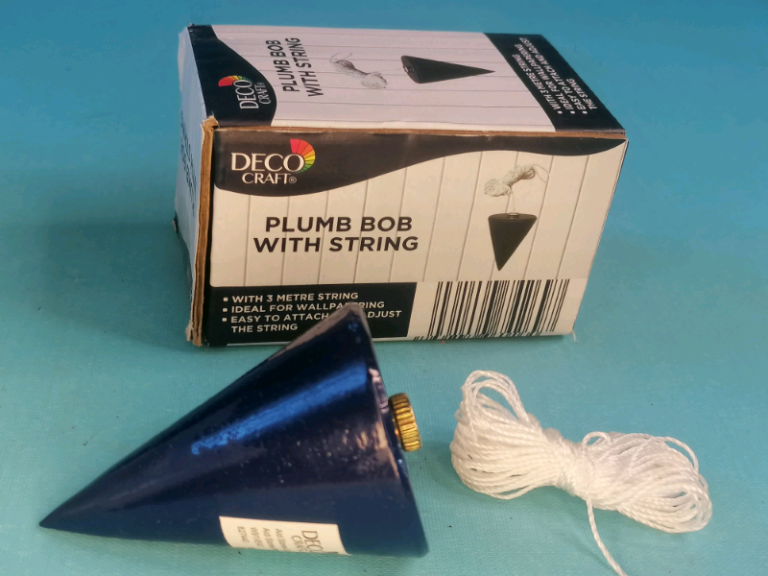 Deco Craft Plumb Bob With String. 