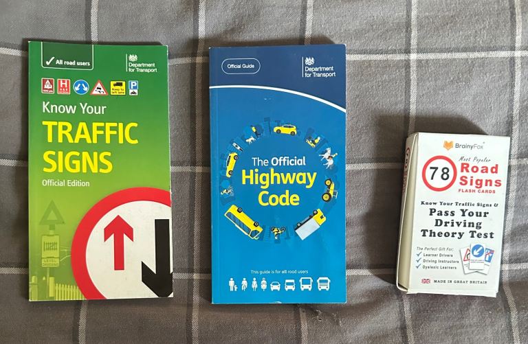 Driving theory test books 