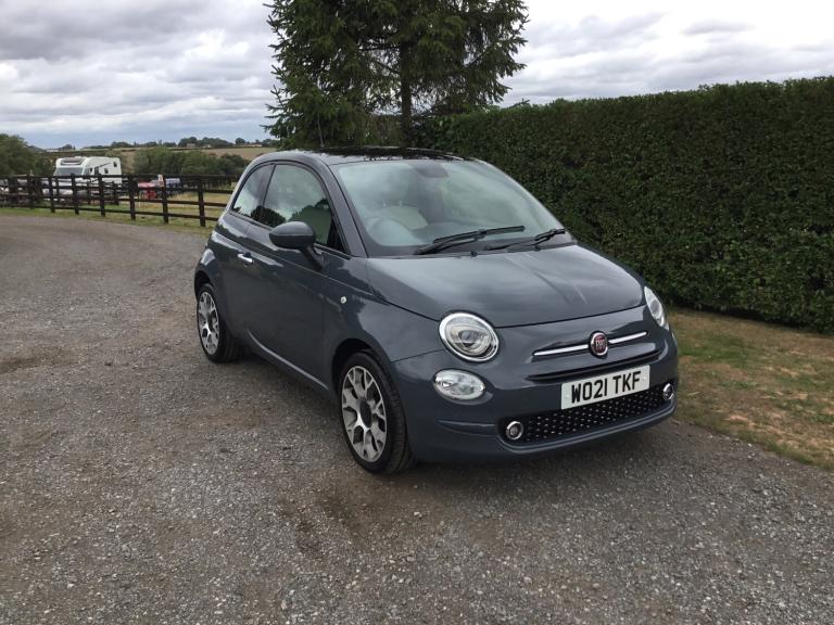 FIAT 500 LAUNCH EDITION (GREY) 1.0 HYBRID 3DR 16K M.O.T NOV 2026 