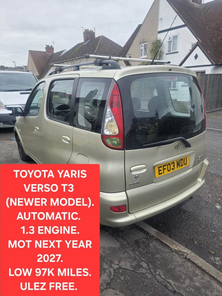 Toyota, YARIS VERSO, AUTOMATIC 