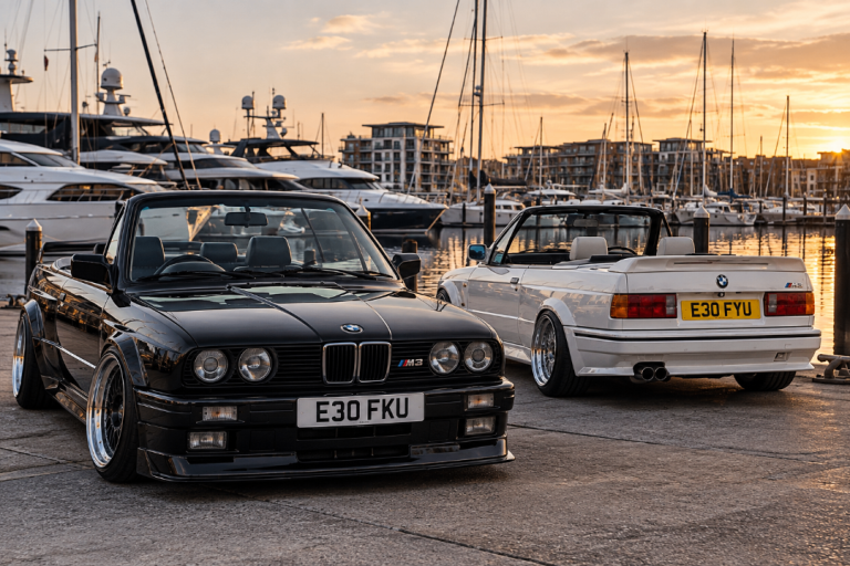 E30 FKU / E30 FYU - BMW E30 funny rude private car number plate