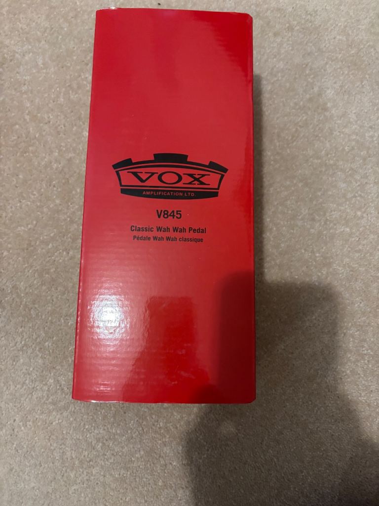 VOX V845 Classic Wah Wah Pedal – As Good As New