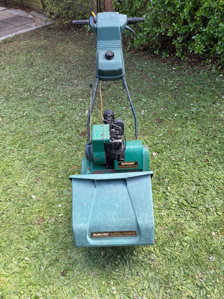 Qualcast lawnmower with drive