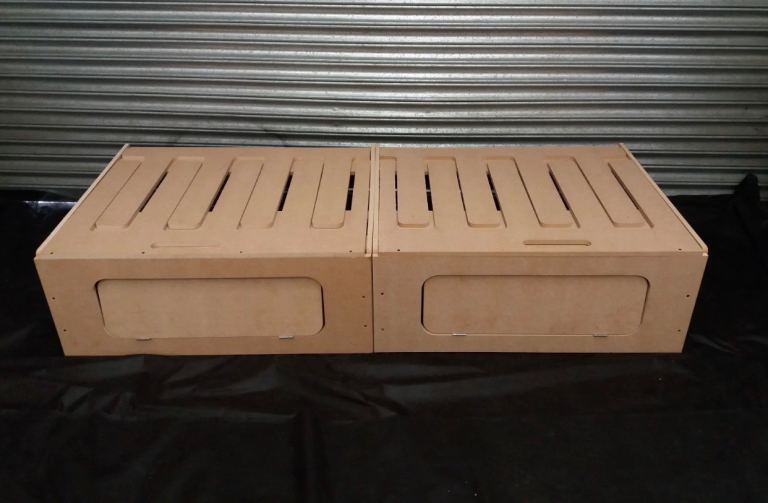 5ft 10in Sliding Camper Motorhome Narrow Boat Self Build Double Bed Seat Storage