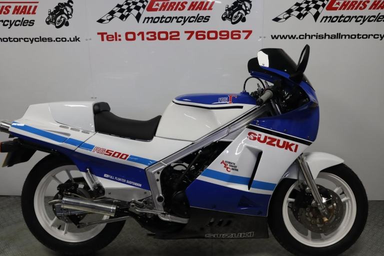 1986 Suzuki RG500G, UK bike