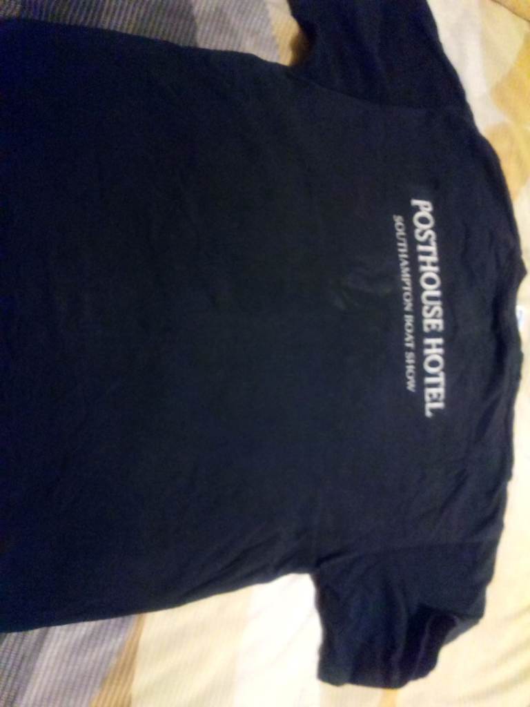 Vintage 1990s Guinness Southampton port house t-shirt xl black