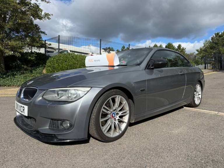 BMW 3 SERIES 320d M SPORT AUTO CHEAP RELIABLE LOW MILEAGE CONVERTABLE CAR