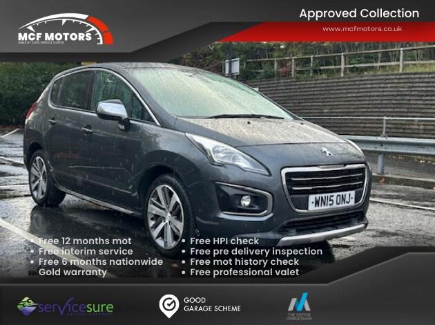 2015 Peugeot 3008 2.0 HDi Allure 5dr HATCHBACK Diesel Manual