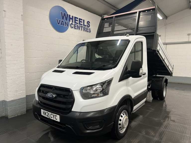 2021 Ford Transit 2.0 350 EcoBlue HD Leader Tipper 2dr Diesel Manual RWD L2 Euro 6 (s/s) (130 Tip...