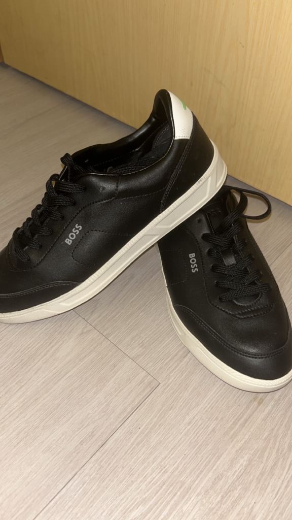 BOSS Black Leather Casual Shoes – Good Condition