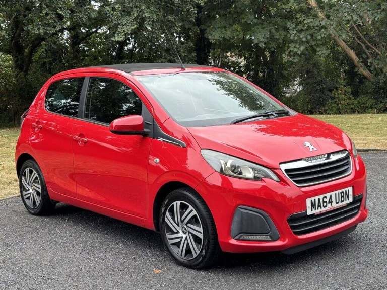 2014 64 PEUGEOT 108 1.0 VTI ACTIVE TOP! 5DR PETROL MANUAL EURO 5 EURO 5 (68 PS)