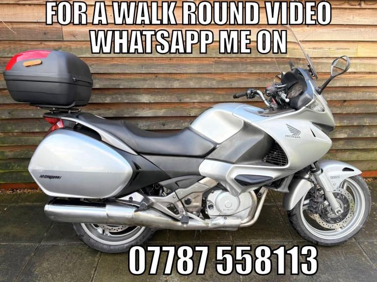 2008 / 08 Honda NT 700 VA-8 ABS £3000 Silver 17360 miles.